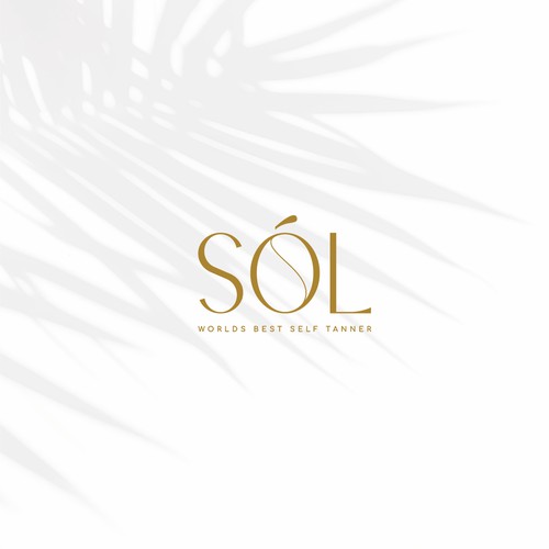 Tanning logo with the title 'Elegant twist logo for a self tanner.'