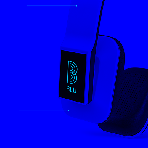 Audio logo with the title 'Bold Logo for Wireless B Letter'