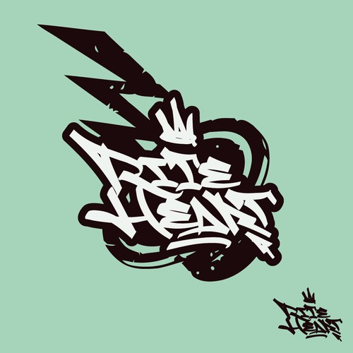 Graffiti logo with the title 'Rite Heart '