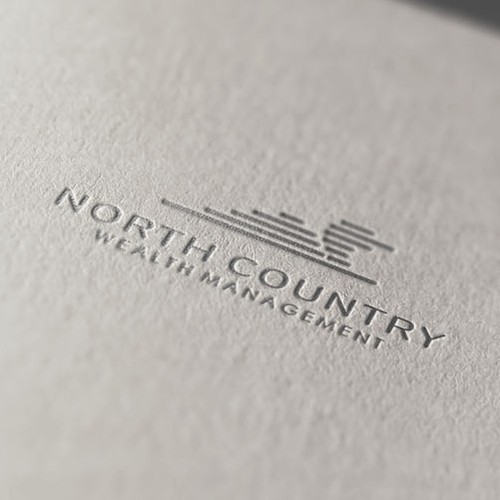 Wealth management logo with the title 'Minimal Logo Design for a Financial Planning & Investment Management Company.'