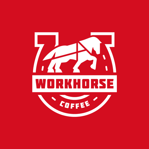 Worker logo with the title 'Coffee Brand For Working Class'