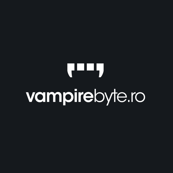 Dracula design with the title 'VampireByte'