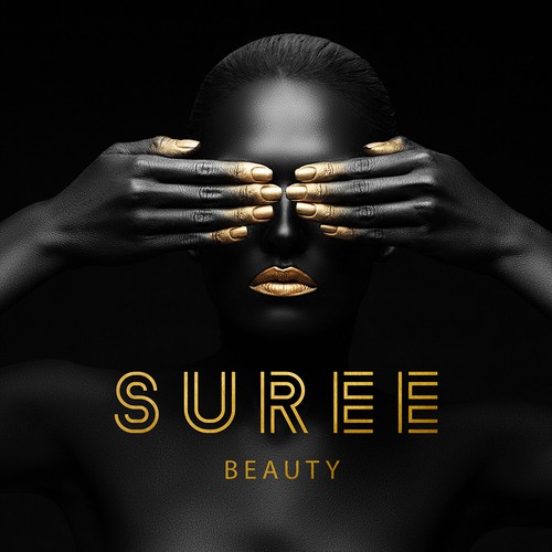 Minimal packaging with the title 'SUREE BEAUTY GOLD EYE MASK'