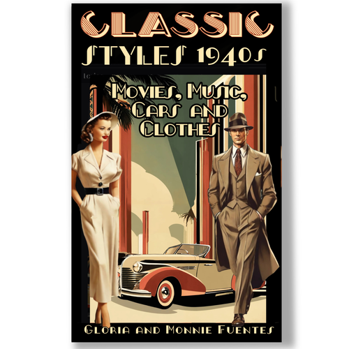 Fashion book cover with the title 'Classic Styles 1940's e-book'