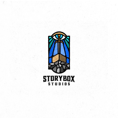 Box design with the title 'Storybox Studios'