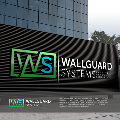 Building design logo with the title ' construct and finish structural and non-structural steel'