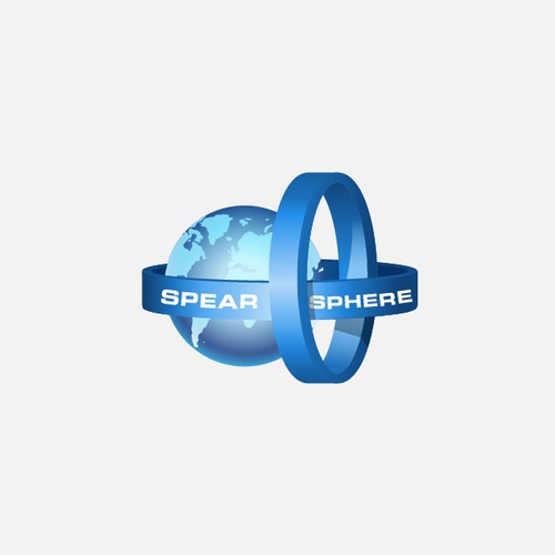 Atlas design with the title 'High quality logo for spear sphere globe'