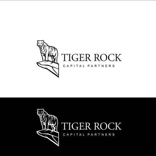 Tiger design with the title 'Tiger Rock'