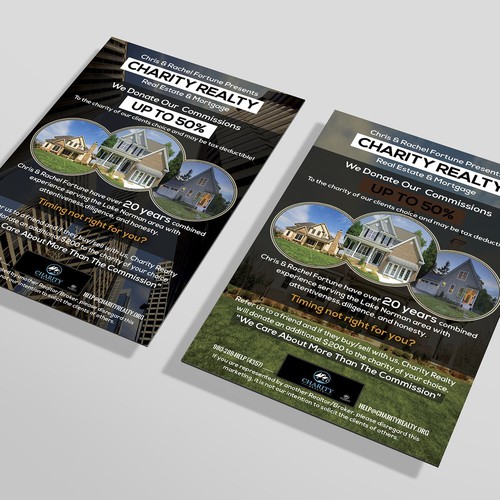 Impressive design with the title 'Real Estate Flyer '