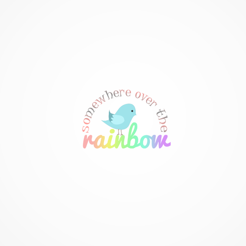 Cosplay logo with the title 'Logo concept for baby clothing brand'