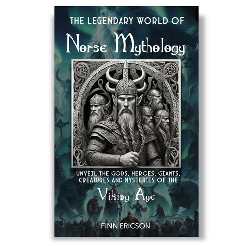 Celtic design with the title 'The Legendary World of Norse Mythology '