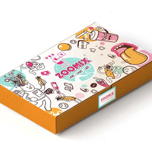 CorelDRAW illustration with the title 'ilustration'