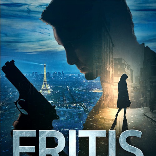 Paris book cover with the title 'A winning design for a book cover'