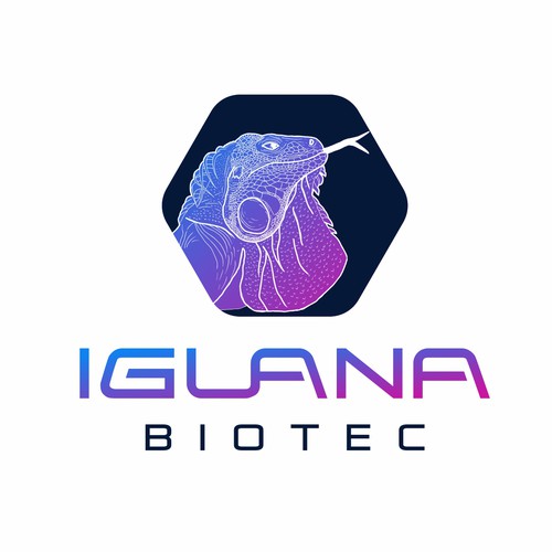 Biotech design with the title 'Iguana Biotec'
