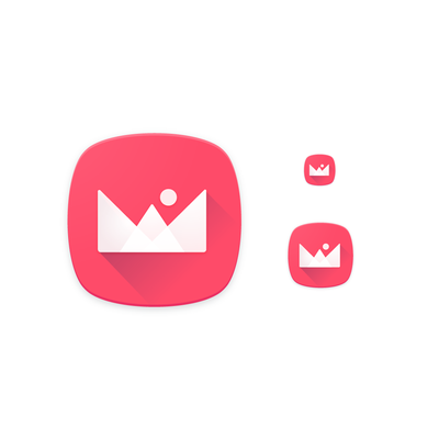 Icon design for Wallpaper app 