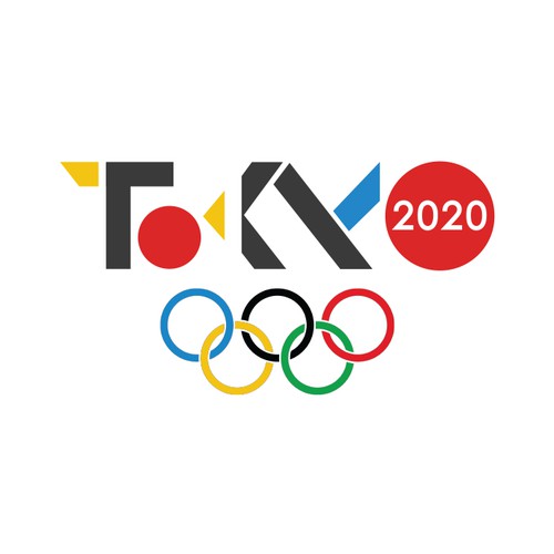Tokyo design with the title 'Design a logo for the 2020 Olympic Games'