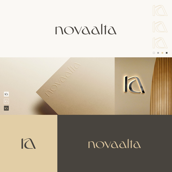 Logo with the title 'NovaAlta'