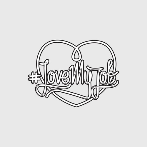 Typographic t-shirt with the title 'logo tshirt lmj'