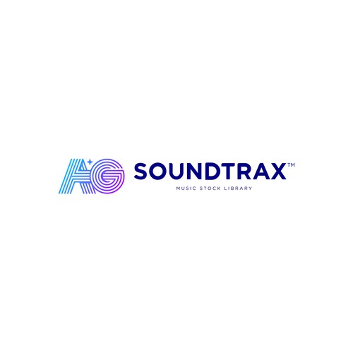 Stock design with the title 'AG SOUNDTRAX'