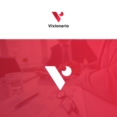 Vision logo with the title 'Vixionario'
