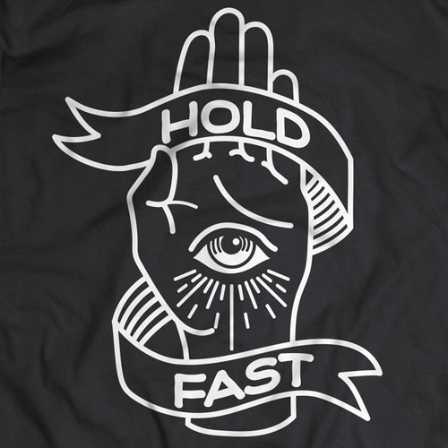 Rock t-shirt with the title 'Minimalist design shirt for music industry'