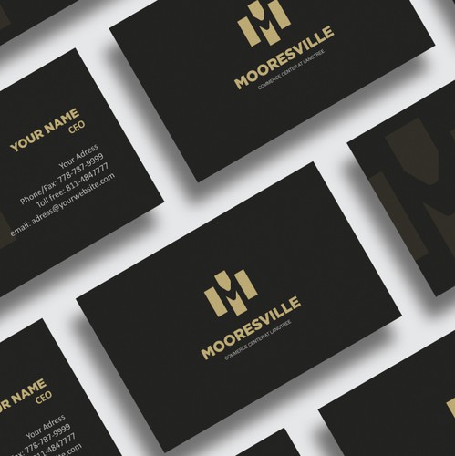 Residential logo with the title 'Mooresville Logo'