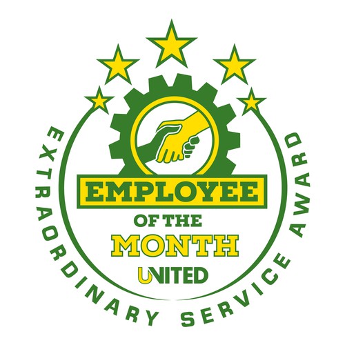Mechanic logo with the title 'internal award for Employee of the Month'
