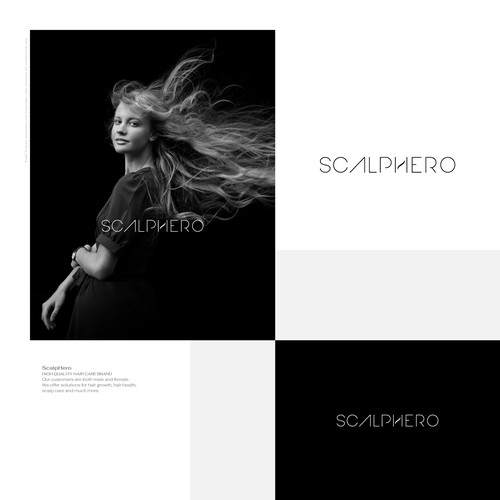 Essential design with the title 'Logo Design, Luxurious logo for hair care brand'