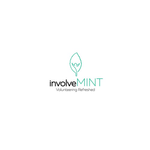 Mint logo with the title 'Line art LOGO'