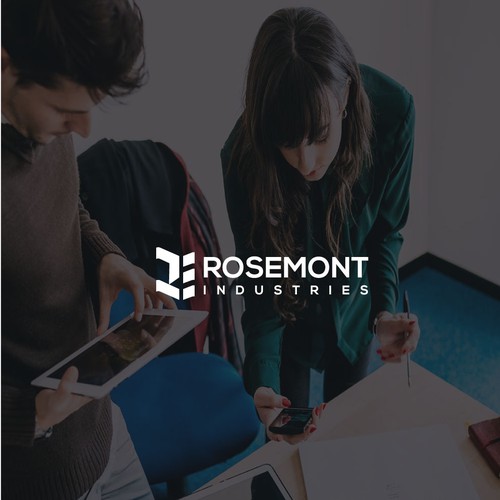 I design with the title 'Industrial logo'