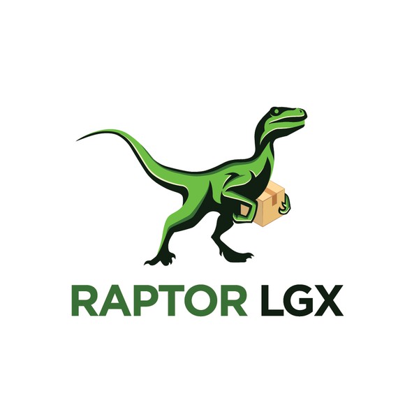 Shipping logo with the title 'Raptor LGX (Logo Refresh)'