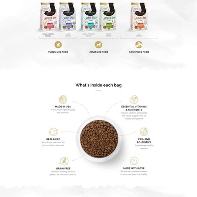 Joseph's Dog website design