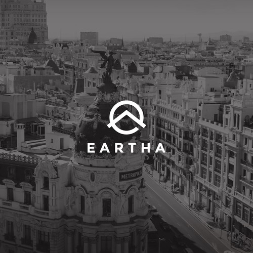 Mortgage brand with the title 'Simple and modern Logo Design'