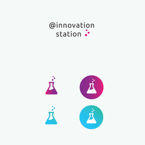Science logo with the title 'Innovation Station '