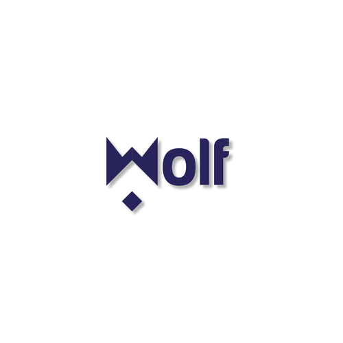 Amazing logo with the title 'Create a FLAT logo for WOLF - The Next HUGE Social App - SiliconValley Start-up'
