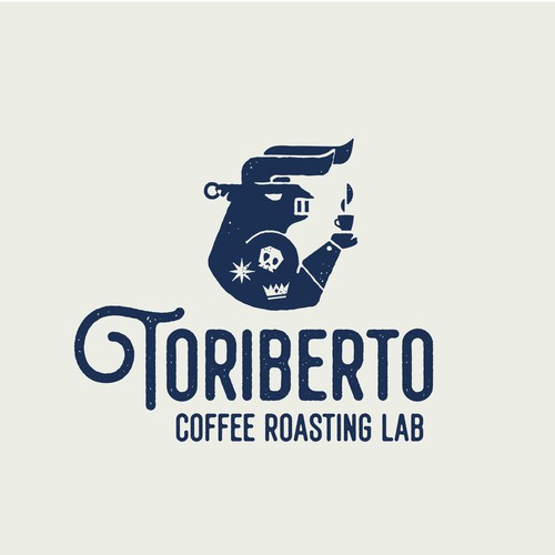 Logo with the title 'Logo design'