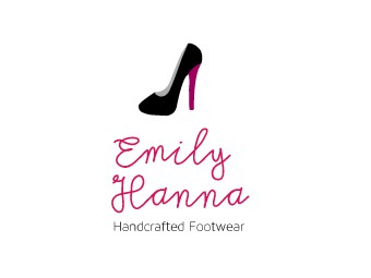 Handmade logo with the title 'Emily Hanna - Handcrafted Footwear needs a new logo'