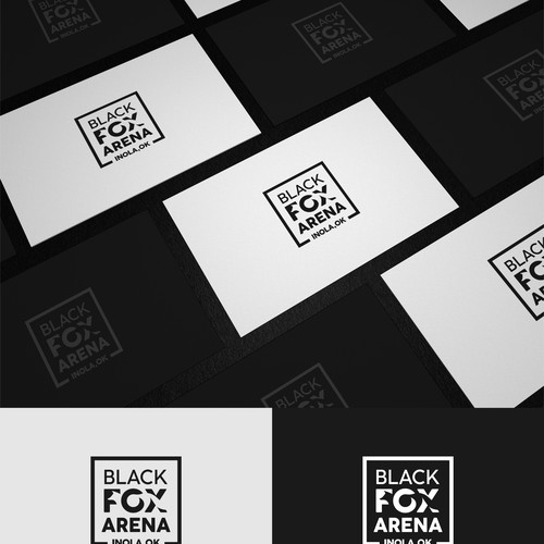 Entertainment brand with the title 'Black Fox Arena'