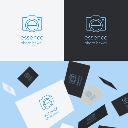 Balanced logo with the title 'Een simpel en herkenbaar logo voor fotografie-bedrijf'