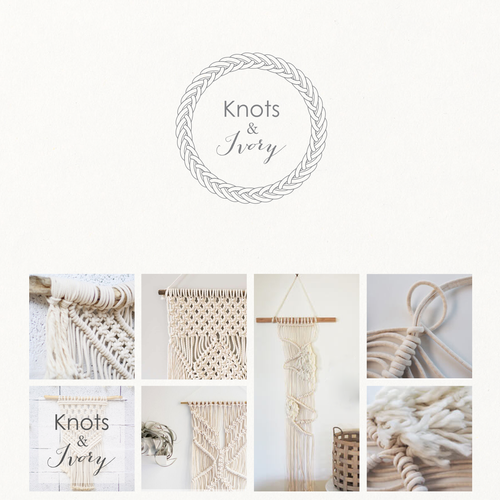 Event design with the title 'Knots & Ivory'