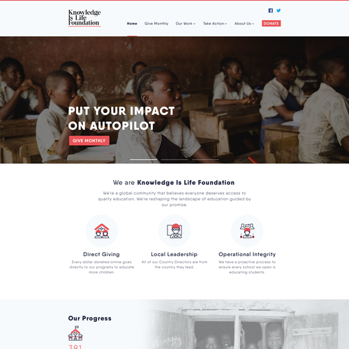 Foundation design with the title 'Design for Founcdation'