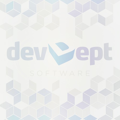 Illusion design with the title 'Cubes Maze Office Wallpaper'