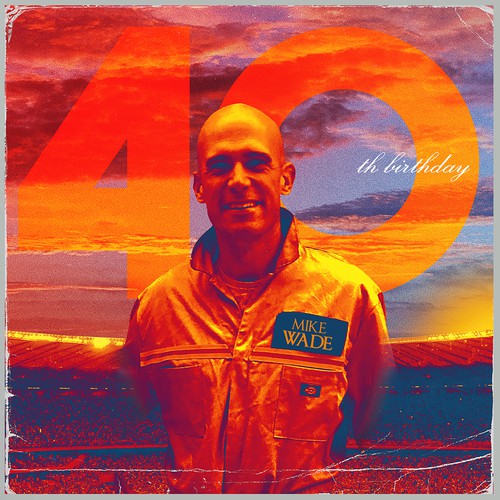 Present design with the title 'Vinyl design for tote bag'