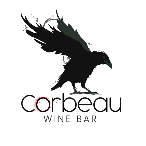 Dark brand with the title 'Logo concept for a Winebar'