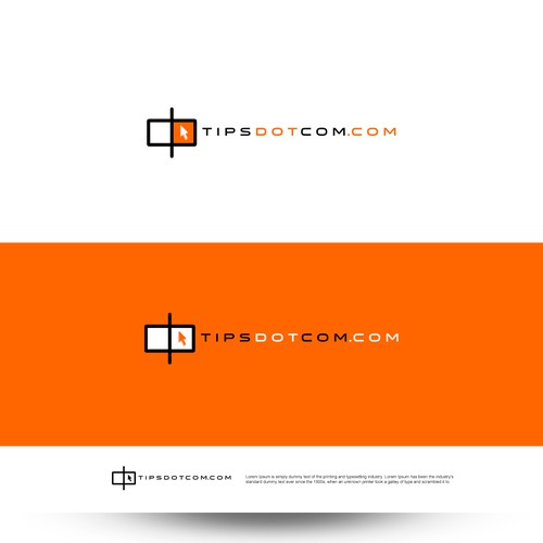 Tips design with the title 'logo tips and tricks computer'