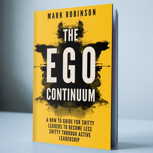 Minimal book cover with the title 'Book cover design for Business Book'