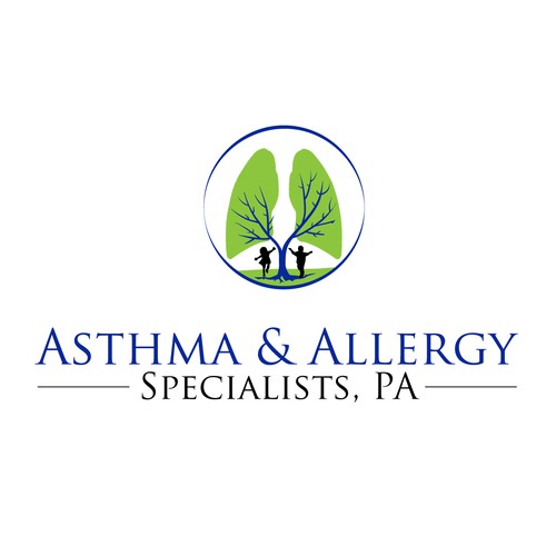 Hospital logo with the title 'Asthma and Allergy Doctor needs logo for Practice'