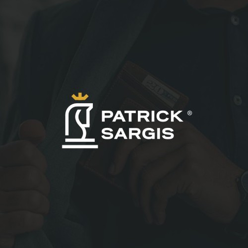 King design with the title 'Luxurious Minimalist Logo for Patrick Sargis,  a marketer and business strategist'