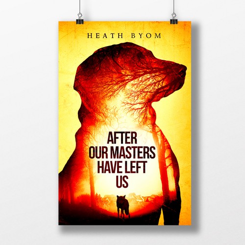 Dog book cover with the title 'After Our Masters Have Left Us'