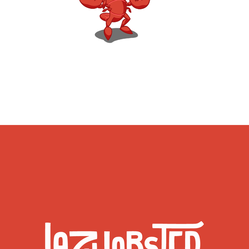 Lobster design with the title 'Lobster Character'